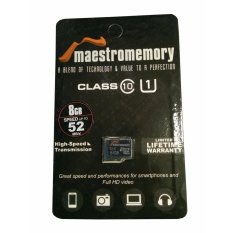 MicroSD 8GB Maestro Class 10 52MB/S - Memory HP