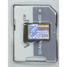 MicroSD V-GeN 32GB + Adapter Hyper 98MB/S - MicroSD VGEN Memory HP