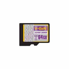 MicroSD V-GeN 64GB Hyper 98MB/S - MicroSD VGEN Memory HP