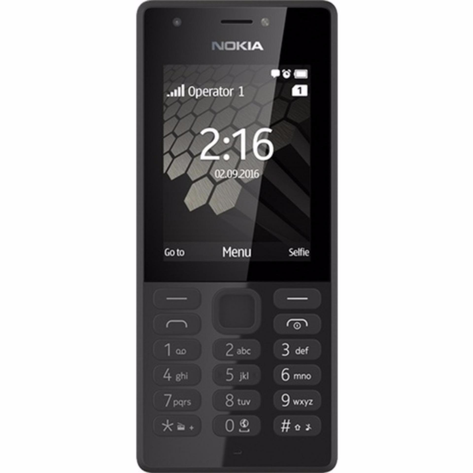 Microsoft Nokia 216 - Dual SIM - Black