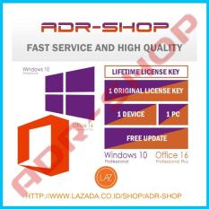 Paket Key Only Windows 10 Professional+Office