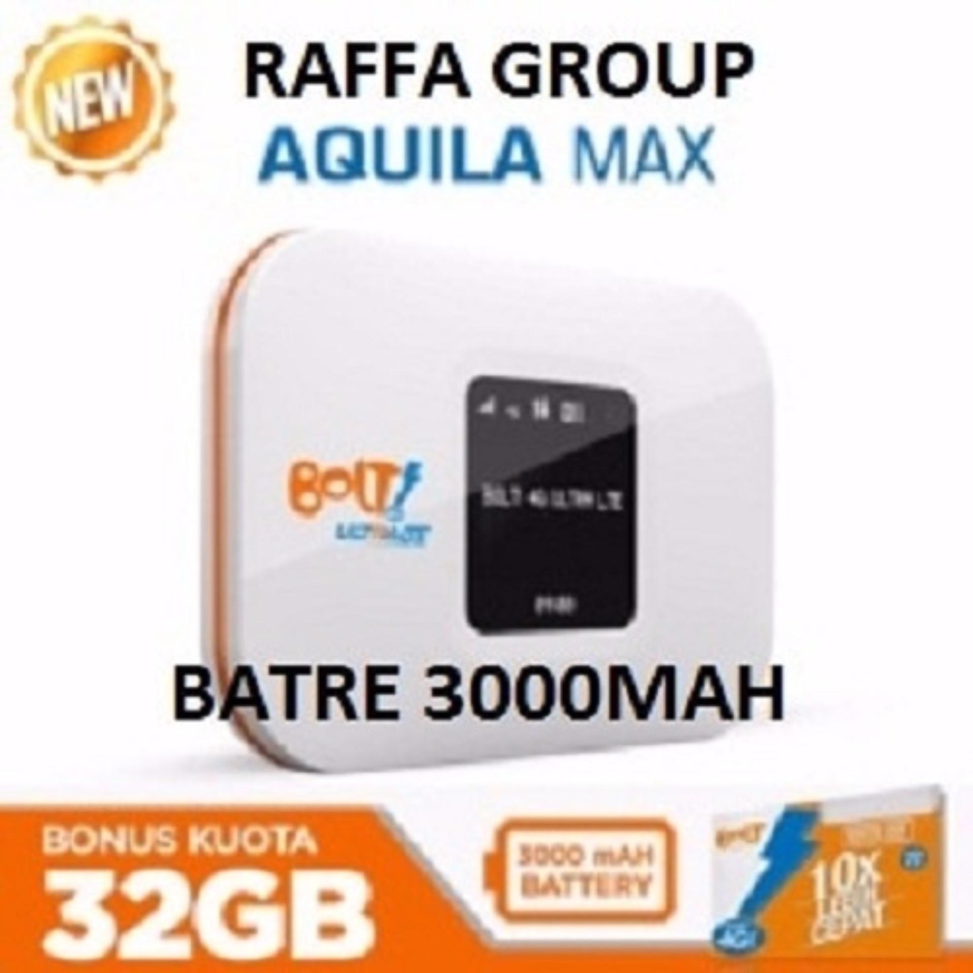 MiFi Modem Wifi Bolt AQUILA Free Bolt 8GB Garansi 1 Tahun