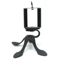 Miibox Gekko Pod / Flexible Tripod Gekko FOr smartphone and camera-Free Holder U-Hitam