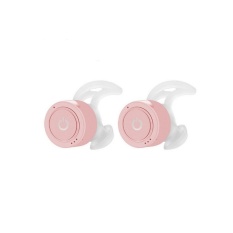 Milu S08 Dual In-Ear Mini Bluetooth Headset dengan 2200 MAh ChargingBox Stereo Nirkabel Headphone Handsfree Musik Berbicara Earpho -Intl