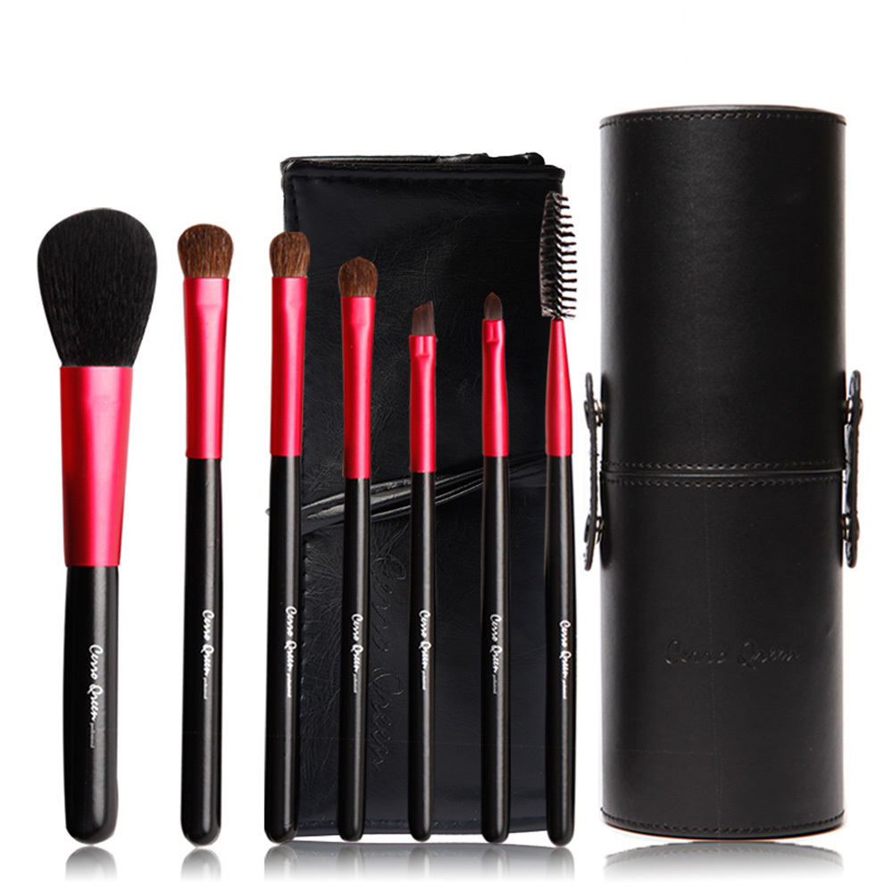Mimosifolia Alis Kecantikan And Bulu Mata eyeliner Eye Shadow Makeup Brush Blush On Makeup Brush Tool 7 Pcs