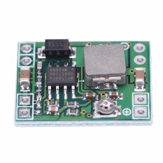 Mini 3A DC-DC Converter Adjustable Mundur Power Modul Pasokan Ganti LM2596 Hijau-Intl