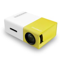 YG300 LCD Portabel Mini 1080 P LED Rumah Sinema Proyektor Teater USB SD HDMI Kami Steker