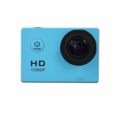Mini Action Camera, Full HD 720 P 30 M Tahan Air Olahraga DV Camcorder Warna: Biru-Intl
