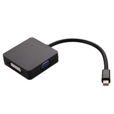 Mini Display Port DP Petir untuk DVI VGA HDMI Kabel Adaptor untuk Macbook
