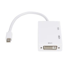 Mini DP DisplayPort untuk HDMI Dvi Vga Tampilan Port Adaptor Kabel untuk MacBook Pro-Internasional