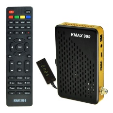 MINI IPTV DVB-S2 1080 P KMAX 999 Kotak TV Satelit dengan Wi-Fi-Intl