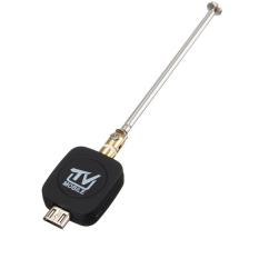 Mini Micro USB DVB-T Digital Mobile TV Tuner Receiver untuk Ponsel Android PC Hitam-Intl