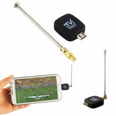 Mini Micro USB DVB-T TV Digital Mobile Tuner Stick Receiver Dongle untuk Android Phone-Intl