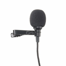 Mini Mikrofon Omnidirectional Mic dengan Clip On System Cocok untuk Merekam YouTube, Wawancara, Podcast-Intl