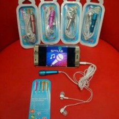 Mini Microphone Wired Sing KARAOKE Mic HP Android / iOS / PC Smule Top