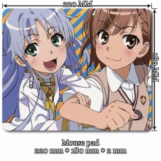 Mini Mouse Pad 22x18X0.2 Cm Mat untuk A205 Misaka Mikoto dan Meigo Arisa-Toaru Kagaku No Railgun-Intl