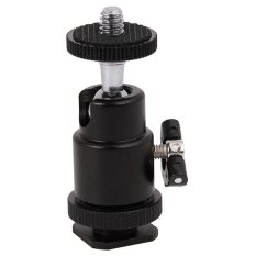 Mini Portable 360 Putar Bola Kepala Tripod Stand untuk DSLR Kamera