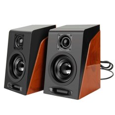 Mini Subwoofer Mengembalikan Cara Kuno Desktop Speaker Kecil-Intl