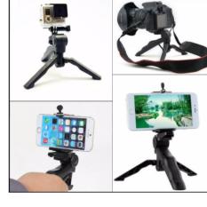 Mini Tripod Lipat 2 in 1 Portable Mini Handle Folding Tripod Monopod for DSLR Action Camera Smartphone - Tripod Murah Tripod Serbaguna Penyangga Hp Penyangga Kamera