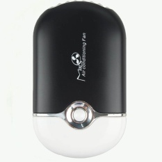 Mini USB Fan Portable Rechargeable Fan Ventilador Musim Panas AC Rumah Tangga Kecil Penggemar Luar Handheld Portale FanBladeless Fan Tanpa Blades Warna (hitam) (warna: Sesuai Gambar Pertama)-Intl