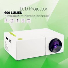 Mini YG310 LCD Projector Home Cinema Theater PC Laptop CVBS USB SD HDMI 400 Lumens 1080P LED home Cinema TV Projector PK UC46 - intl