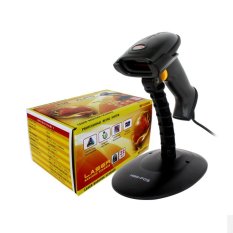 Minipos MP6200A - Laser Barcode Scanner - Auto Scan - Auto Trigger - 32 Bit - Hitam