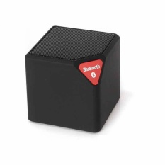 Mini X3 Nirkabel Bluetooth Speaker Outdoor Kecil Kotak Audio mini Portable Radio Kartu Cube Subwoofer-hitam-Intl
