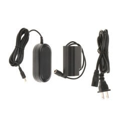 Miracle Bersinar Daya AC Adaptor Perlengkapan DMW-AC8 + DMW-DDC12 untuk Panasonic Lumix DMC-GH3 DMC-GH4-Internasional