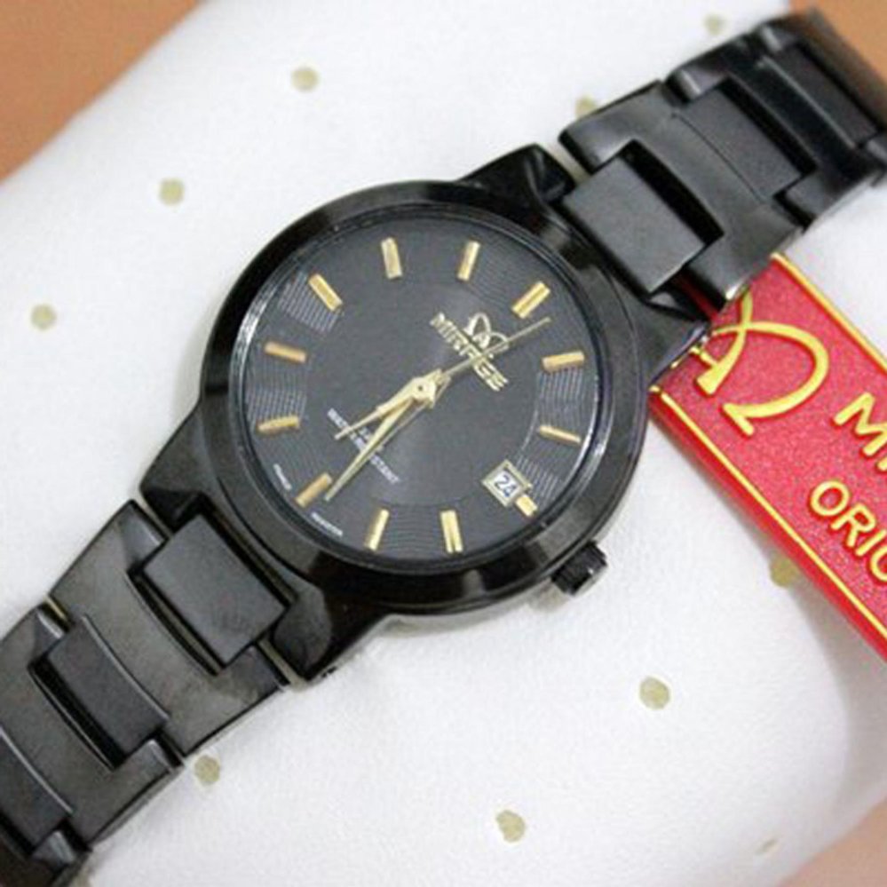 Mirage Jam Tangan Wanita Fashion Original - Fitur Tanggal Aktif Stainlessteel Terbaru