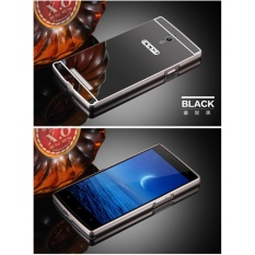 Mirror Back Cover Telepon Kasus Penutup untuk Oppo Find 7/Hitam