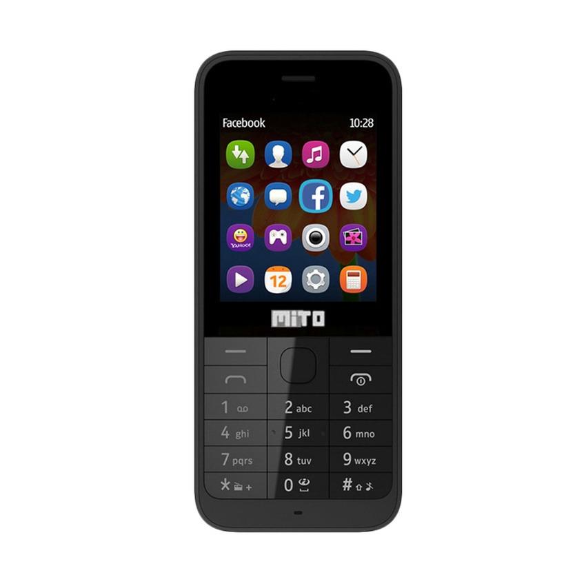 Mito 122 Dual SIM Radio Flashlight Handphone Garansi Resmi Mito 122 Dual SIM Radio Flashlight Handphone Garansi Resmi