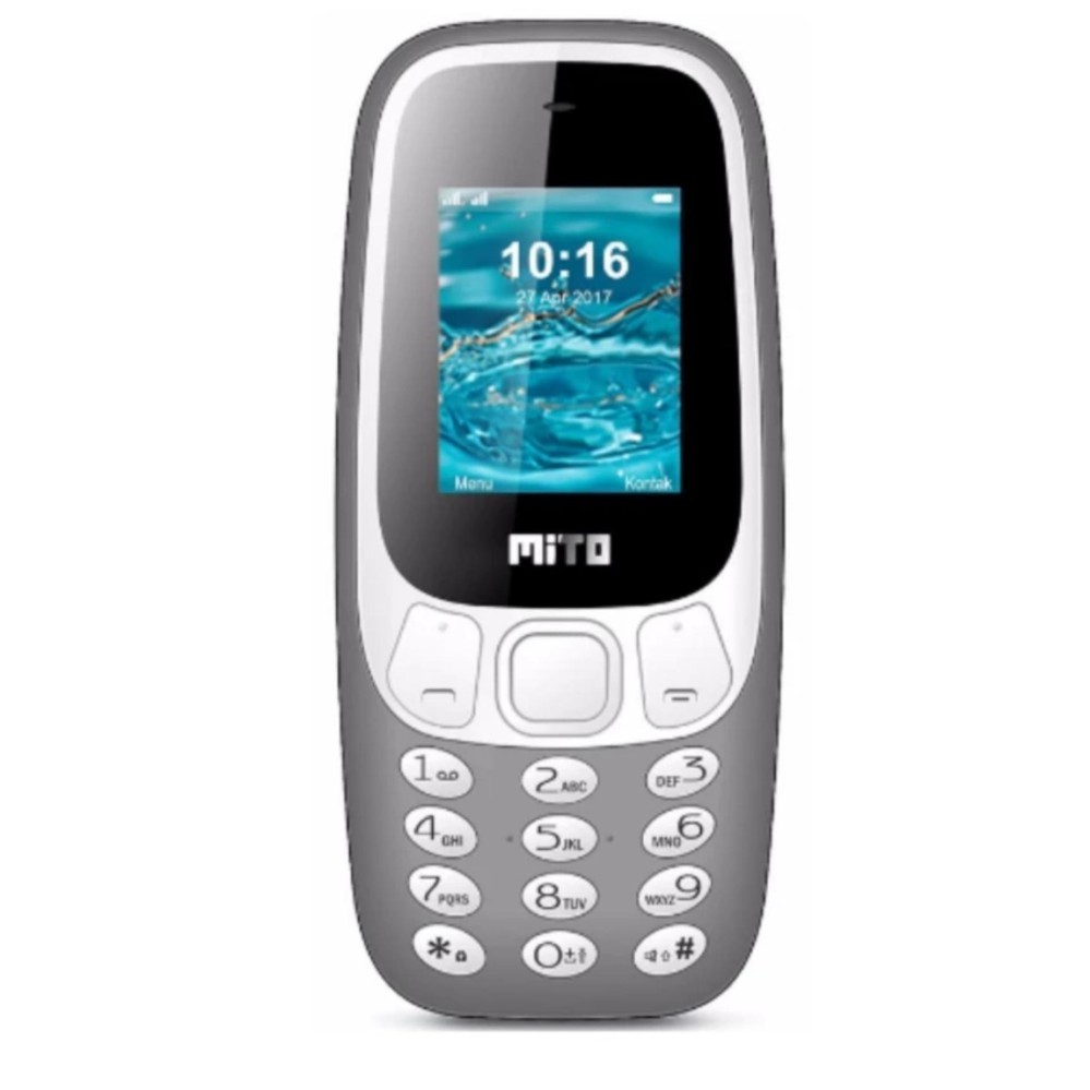 Mito 151 Candybar - Dual Sim - Grey