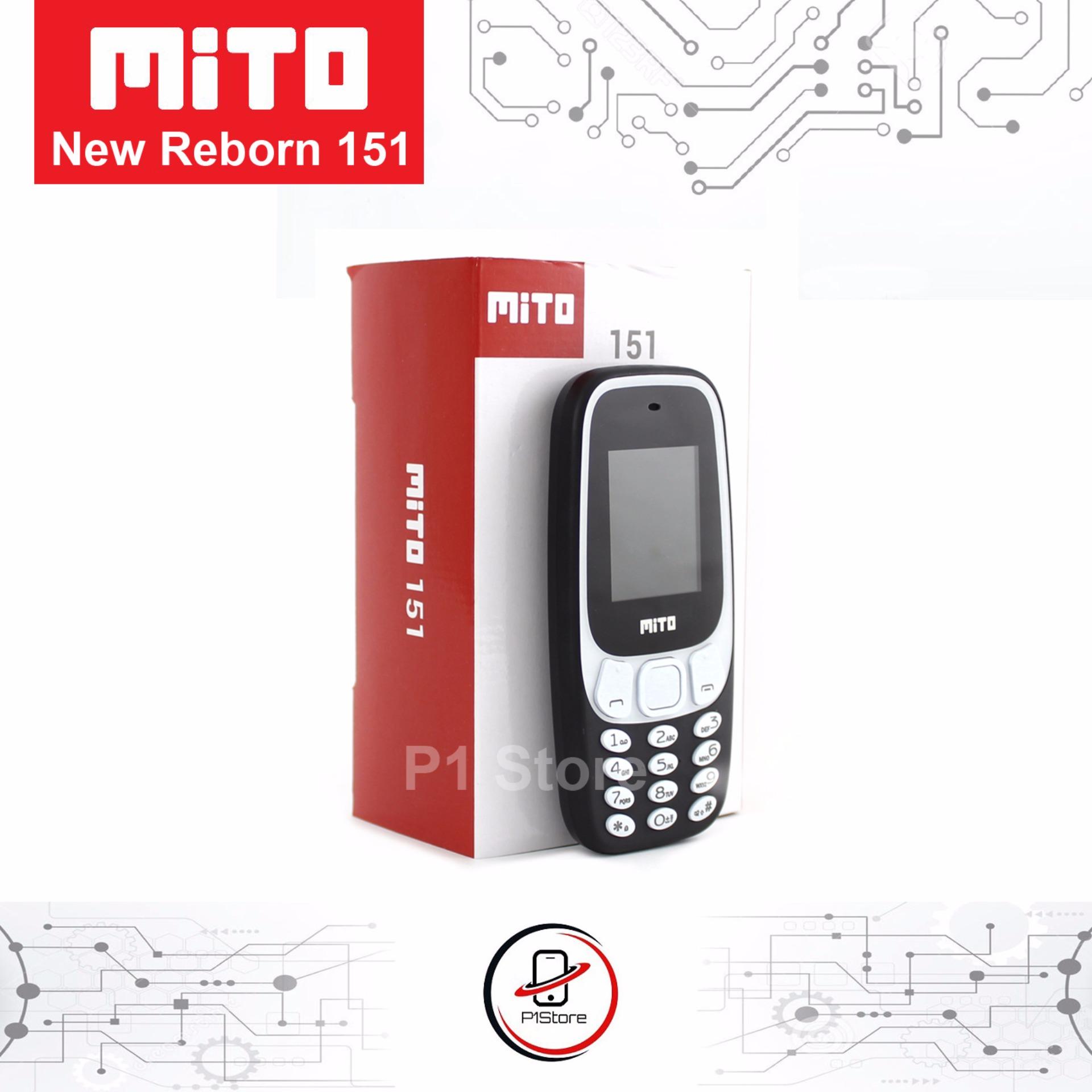 Mito 151 handphone - Camera - Dual SIM - Garansi 1 tahun - Mirip nokia 3310