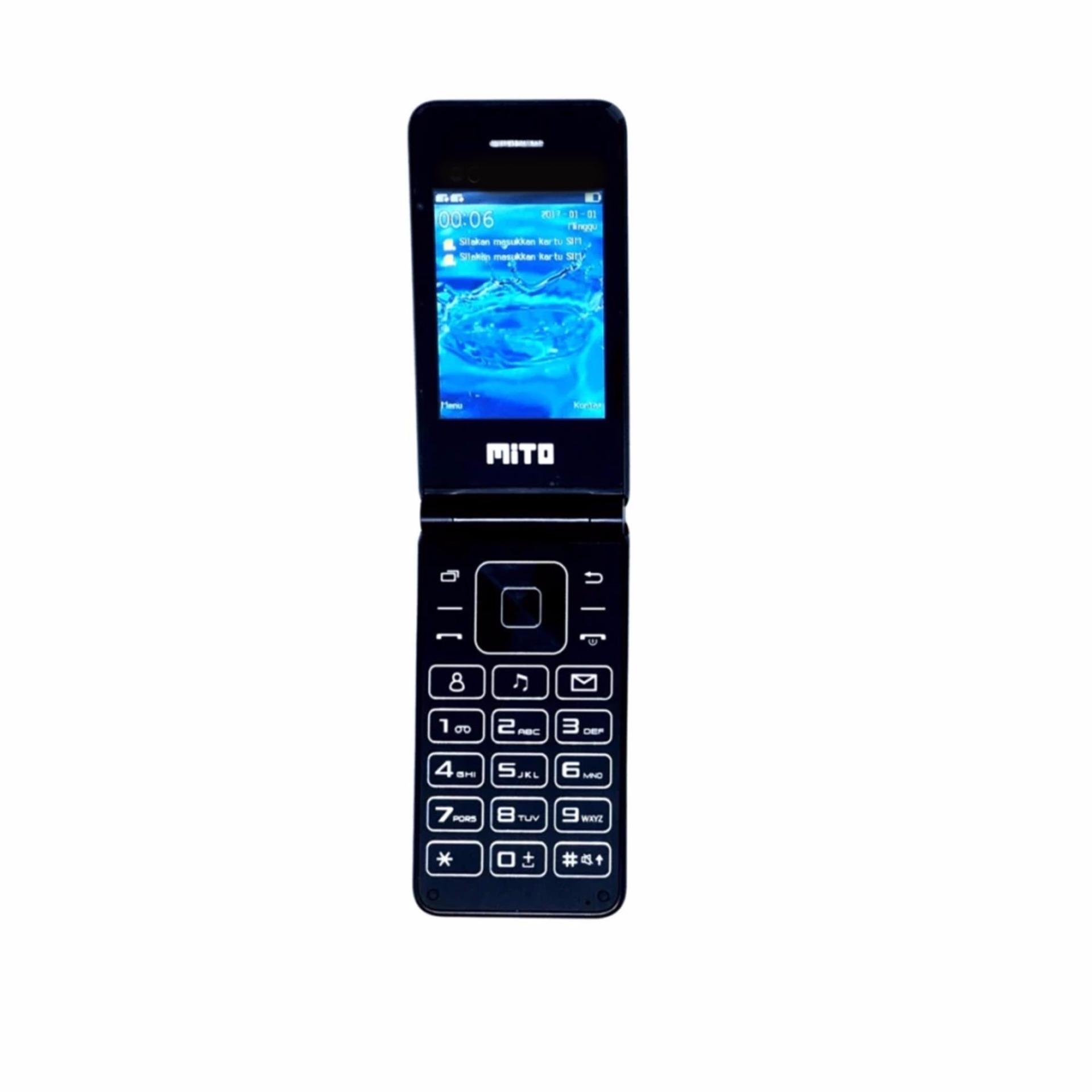 Mito 880 Model Lipat  - Dual Sim - Camera - Radio - GSM 