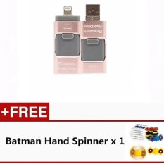 MITPS i-Flash Drive 16G USB stick 3 IN 1 Pen Drive OTG USB Flash Drive For iPhone 6/6 Plus/7/ipad memory stick(Rose Gold) - intl