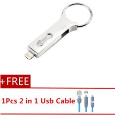 MITPS Gaya Kunci Drive IOS 16 GB USB 2.0 Flash Drive U Disk untuk IPhone 7 (Silver) -Intl
