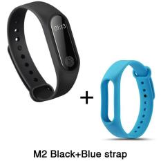 MITPS M2 Braclet With LED Display Touchpad Smart Heart Rate Monitor Fitness Tracker Pedometer Waterproof Wireless Bluetooth 4.0 Wristband - intl