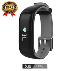 MITPS P1 Smartband Tekanan Darah Monitor Smart Band Pedometer Aktivitas Tracker Pulse Monitor Gelang Kebugaran Gelang untuk Ponsel-Intl