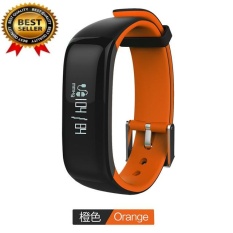 MITPS P1 Smartband Tekanan Darah Monitor Smart Band Pedometer Aktivitas Tracker Pulse Monitor Gelang Kebugaran Gelang untuk Ponsel-Intl