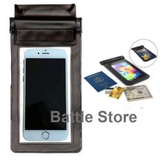 Mobile Phone Waterproof Bag for Swimming Waterproof Swimming Bag / Sarung Waterproof HP Smartphone Anti Air - Hitam