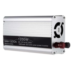 Modified Sine Wave Car Truck Power Inverter 1200 W DC 12 V untuk AC220V USB Converter-Intl