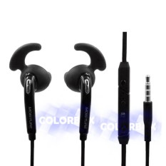 Moisture Sound Booster Handset Samsung s7 Handsfree Samsung Earphone Samsung Extra Boost Sound - Black