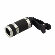 Monocular Telezoom 8x Smartphone Lense for Zenfone 3 Max (ZC553KL) - Hitam