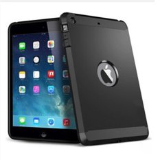 Aman Kejutan Moonar Pelindung Kasus Sampul Belakang For Hydrid IPad Mini 2 (Hitam)