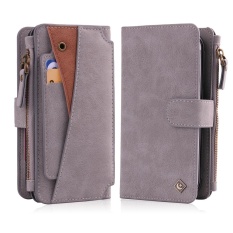 Moon Case untuk Samsung Galaxy S7 Edge Case, Kulit Ritsleting Dompet Multifungsi Handbag Detachable Removable Magnetic Case dengan Car Mount Cover-Intl