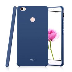 Moonmini Sarung untuk Xiaomi Mi Max Soft Silicone Anti-Knock Karet Case-Safir Biru-Intl