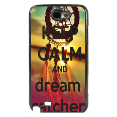 Mosaic Pola Cek Phone Case untuk Samsung Galaxy Note 2 Hitam (EKSPOR)