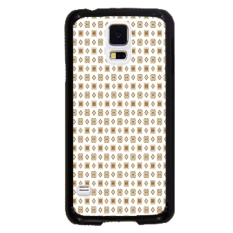 Mosaic Pola Cek Phone Case untuk Samsung Galaxy S5 Hitam (EKSPOR)