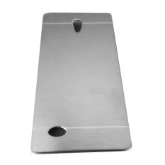 Motomo Oppo Joy 3 / A11W Metal Hardcase / Metal Back Cover Hardcase Backcase / Metal Case - Silver
