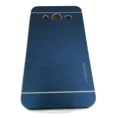 Motomo Samsung Galaxy Core 2 / G355H Metal Hardcase / Metal Back Cover / Hardcase Backcase / Metal Case - Biru Tua